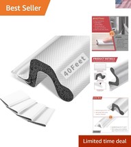 V-Shaped 40ft Door Seal with Corner Seals – Improved Soundproofing &amp; Ins... - $550.25 MXN