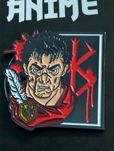 Berserk Guts Black Swordsman Bam! Anime Box Enamel Pin LE Limited 2021 - £9.58 GBP