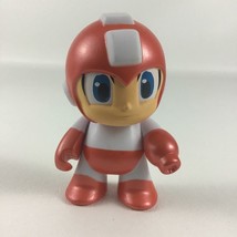 Mega Man Metallic Orange Figure Kidrobot Capcom Lootcrate Poseable Action Figure - $13.42