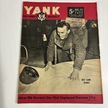 1944  Yank Magazine Army governs Aachen Walcheren Pacific Theater Cartoo... - £15.56 GBP