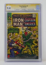 Marvel 1966 Tales of Suspense #80 Signed by Stan Lee CGC 9.4 Cosmic Cube - £1,993.78 GBP