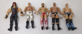 WWE Wrestling Action Figure Lot Mattel &amp; Jakks Pacific 2003 - 2017 Vintage - £15.14 GBP