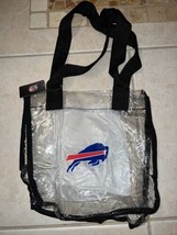 Buffalo Bills Team Logo CLEAR Messenger Tote Bag Purse - Game Stadium Security - £11.95 GBP