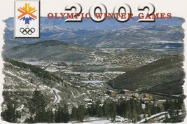 Postcard 2002 Olympic Winter Games Salt Lake City Utah Unused Continental Card - £4.75 GBP