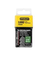 Stanley TRA205T 5/16&#39;&#39; Narrow Crown Light-Duty Staples (1000 ct Pack) - $150.44 MXN