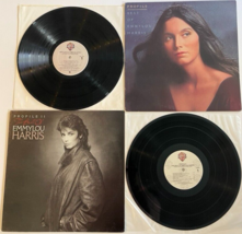 Profile I &amp; II: Best of Emmylou Harris Vinyl 2 LP Lot Greatet Hits WB BSK 3258 - £17.23 GBP