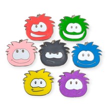 Club Penguin Disney Pins: Blue, Grey, Purple, Pink, Yellow, Red, Green P... - $64.90