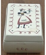 Cute Webton Ware Porcelain Trinket Box - VGC - Brayton Laguna Beach CA -... - $370.17 MXN