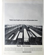 American Railroads Association Regular Giant Economy 1965 Vintage print ad - €9,76 EUR