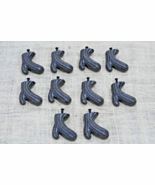 10 DRAWER PULLS CAST IRON CACTUS 3&quot; ORNATE CABINET HANDLES RUSTIC TREE B... - $29.99