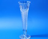 Annahütte 24% Lead Crystal - 10&quot; Footed Vase - Anna Hutte Vintage West G... - $29.98