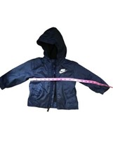Nike Little Boys Windbreaker Jacket 12 Month Hooded Zip Front Mesh Lined Pockets - £11.64 GBP