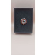 Zuni Brooch/Pendant Mother of Pearl, Turquoise, Coral - $176.43 CAD