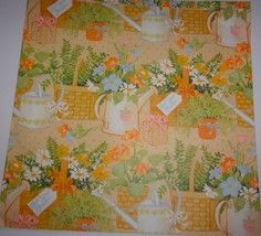 Vintage Bridal Shower Gift Wrap 28 ½ ”x 20”  In Wrapper - $56.91 MXN