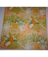 Vintage Bridal Shower Gift Wrap 28 ½ ”x 20”  In Wrapper - $4.10 CAD