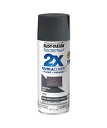 Rust-Oleum Painter&#39;s Touch Ultra Cover 2X Spray Paint 12oz-Satin Charcoal - $16.68