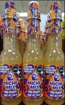 3X MICHE MIX SPICY PINEAPPLE ( PINA PICANTE ) 3 BOTTLES OF 240ml EACH -F... - $25.73
