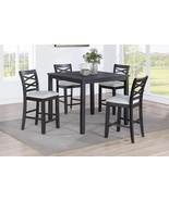 Bella 5-Piece Charcoal Counter Height Dining Set - $998.00
