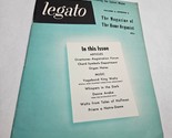 Legato The Magazine of the Home Organist Volume 3, Number 6 1953 - $12.98