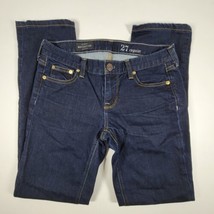 j crew matchstick jeans Size 27 Stretch Blue Low Rise Straight - £15.95 GBP