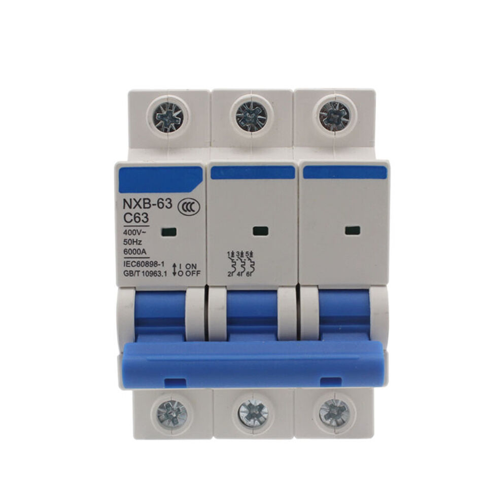 For Chint NXB-63 3P 63A Series Circuit Breaker Leakage Protector C-Type - $15.57