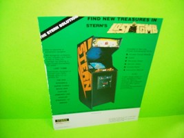 LOST TOMB Video Arcade Game Flyer 1982 Original 2-sides Vintage Retro Art Promo - £15.69 GBP