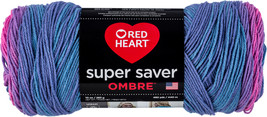 Red Heart Super Saver Ombre Yarn-Sweet Treat E305-4975 - £24.46 GBP