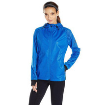 adidas Women&#39;s Climastorm Full Zip Water Repellent Training Jacket Deep ... - £56.97 GBP