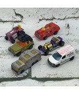 Vintage Matchbox Cars Lot Of 6 Distressed Rough Van Bus Hot Rod - £7.80 GBP