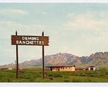 Deming New Mexico Ranchettes Postcard - $9.90