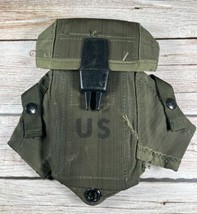 USGI M16 30rd Magazine Pouch Holder Case Dual Alice Clips U.S. Army Marines - £7.65 GBP
