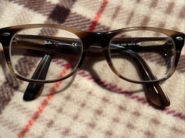 Ray-Ban RB5184 5139 52/18/145 DARK BROWN MARBLE EYEGLASSES H251 Tortoise - $39.60