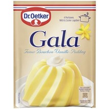 Dr.Oetker GALA Bourbon Vanilla Creamy instant pudding -Pack of 3 -FREE S... - £7.80 GBP