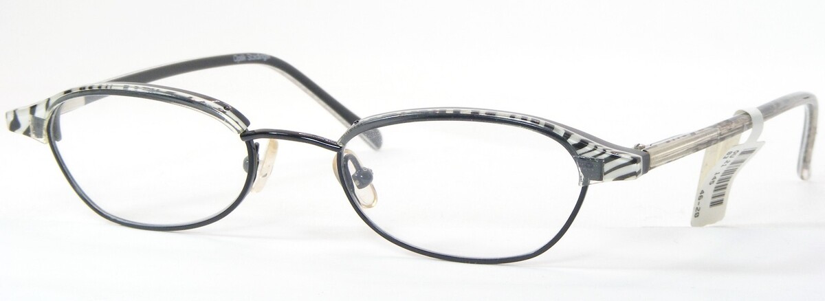 OU 21.145.03 Noir/Transparent/Blanc Unique Lunettes Monture 46-20-144mm - $56.38 OU 21.145.03 Noir/Transparent/Blanc Unique Lunettes Monture 46-20-144mm - $56.38