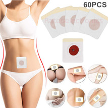 60pcs Healthy Slim Patch Weight Loss Slimming Diets Pads Detox Burn Fat Adhesiv - £11.25 GBP