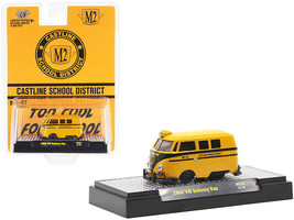 1960 Volkswagen Delivery Van School Bus Yellow w Black Stripes Castline School D - £16.43 GBP
