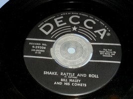 Bill Haley Comets Shake Rattle And Roll A.B.C. Boogie 45 Rpm Record Vinyl Decca - £15.71 GBP