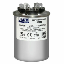 Jard 328P1505H44N25A5Z9 15+5 uF +/-6% 440/370 VAC/B Dual Run Capacitor 5... - $22.68