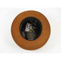 Bruno Capelo Hat Australian Wool Fedora Teardrop Crushable Bel Air BL596 Cognac image 4