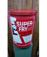 VTG Midcentury Super Fry Pure Vegetable Shortening 50 Pounds Can Capital... - $84.15