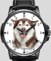 Dog Collection Siberian Husky  Unique Wrist Watch Fast Uk - £43.15 GBP