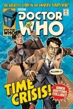 Doctor Who Tennant &amp; Smith British Comic Book Cover 24 x 36 Poster, ROLLED #5606 - £9.32 GBP