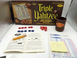 1972 Triple Yahtzee Game 928 by E.S. Lowe Instruction 33 Unused Sheet Bo... - £11.78 GBP