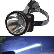 Super Bright Headlamp Rechargeable LED Spotlight with Battery Powered Headlight - £49.19 GBP