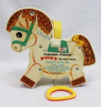 VINTAGE 1967 Fisher Price Pony Music Box 190 - $19.79