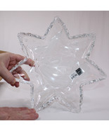 Mikasa Crystal Christmas Sweet Dish Angel Music Germany Star Serving Pla... - €11,57 EUR