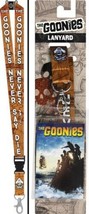 The Goonies Never Say Die and Logo Lanyard with Photo Badge Holder NEW U... - $5.94