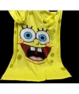 SpongeBob Squarepants Nickelodeon 2010 Kids Snuggie Robe Fleece Blanket ... - £15.93 GBP