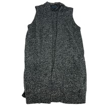 Karen Scott Knit Sleeveless Vest Duster Sweater Cardigan Pockets Womens ... - £29.98 GBP