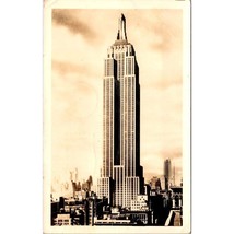 Vintage NYC RPPC Postcard, Empire State Building New York City, Divided Back - £25.46 GBP